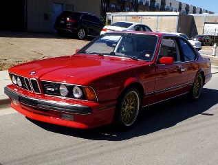 Left front 1988 BMW M6