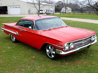 Right front 1960 Chevrolet Impala Sport Coupe