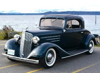 Left front 1934 Chevrolet